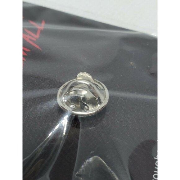 "Huntakiller" Collectible Black & White Round Enamel Lapel Pin – Classic Design - Picture 6 of 12